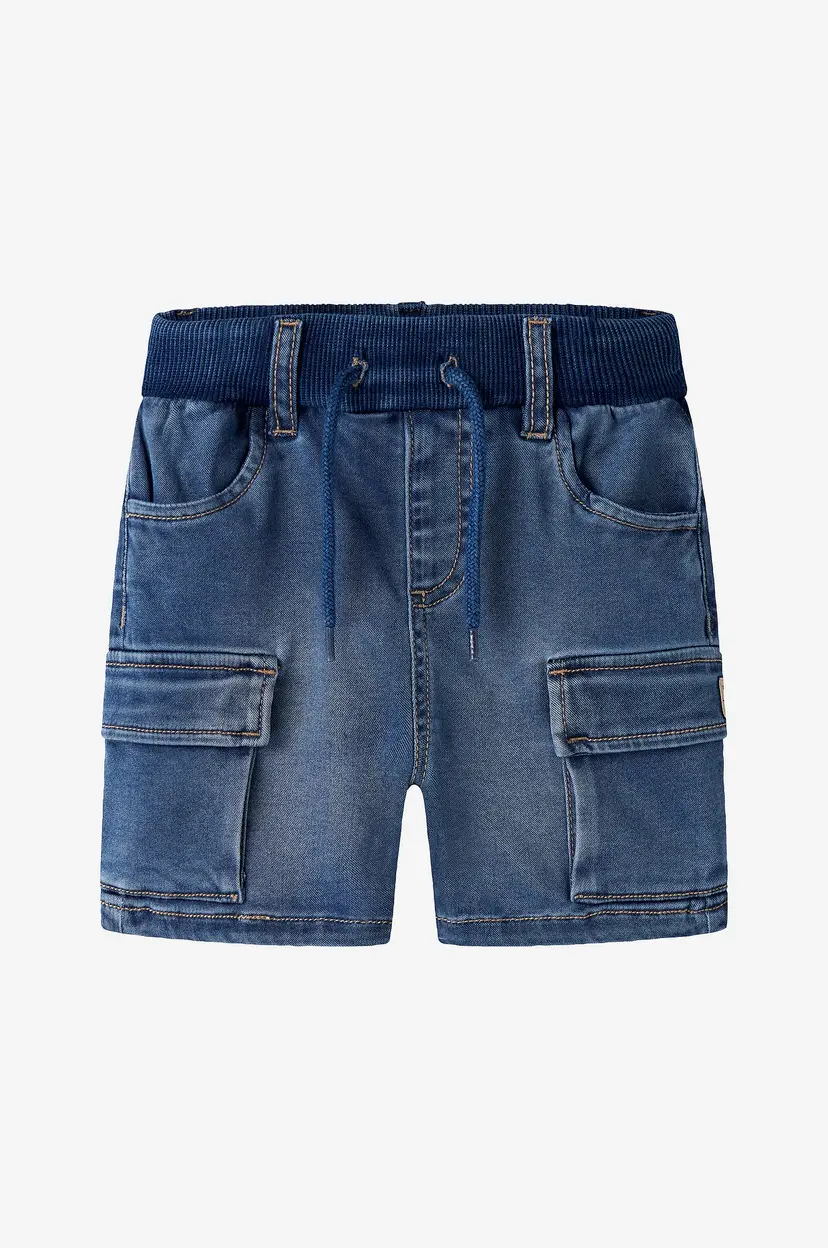 NAME IT Jeans-shorts nmmBen Baggy Dnm L Shorts - Blå