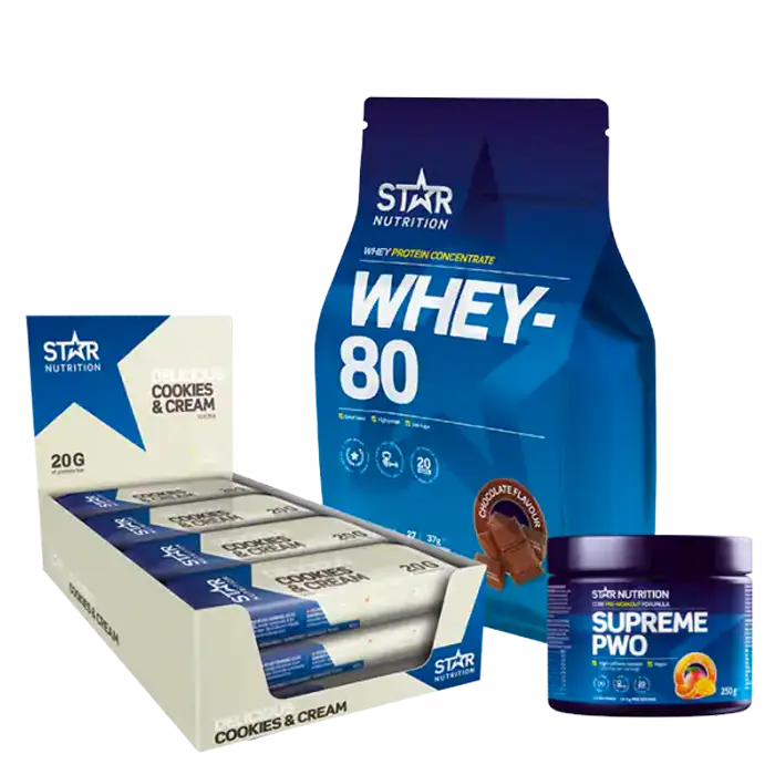 Star Nutrition Top Trio Gympakke