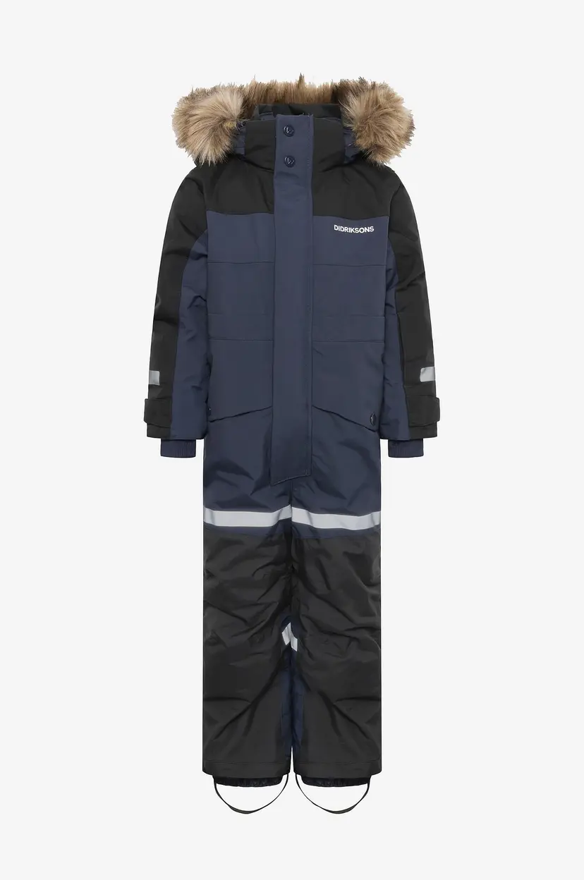Didriksons Vinter-overall Bjärven Kds Cover 4 - Blå