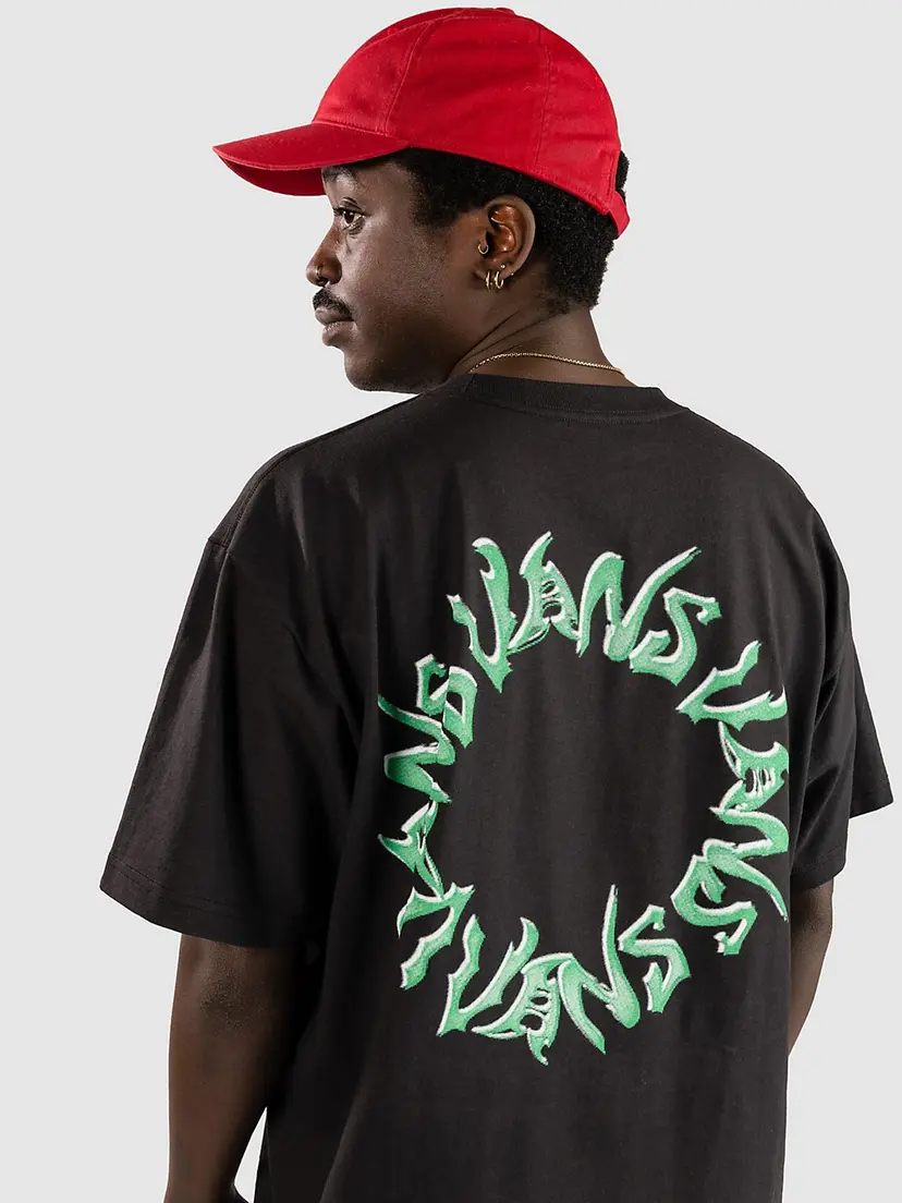 Vans Vans Wild Circle T-skjorte svart