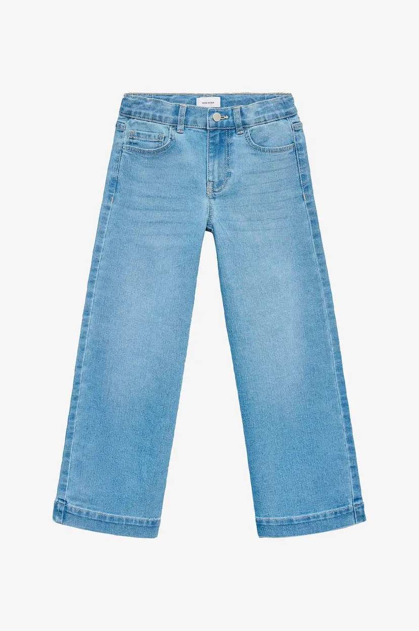 Vero Moda Girl Jeans vmDaisy Wide Denim - Blå