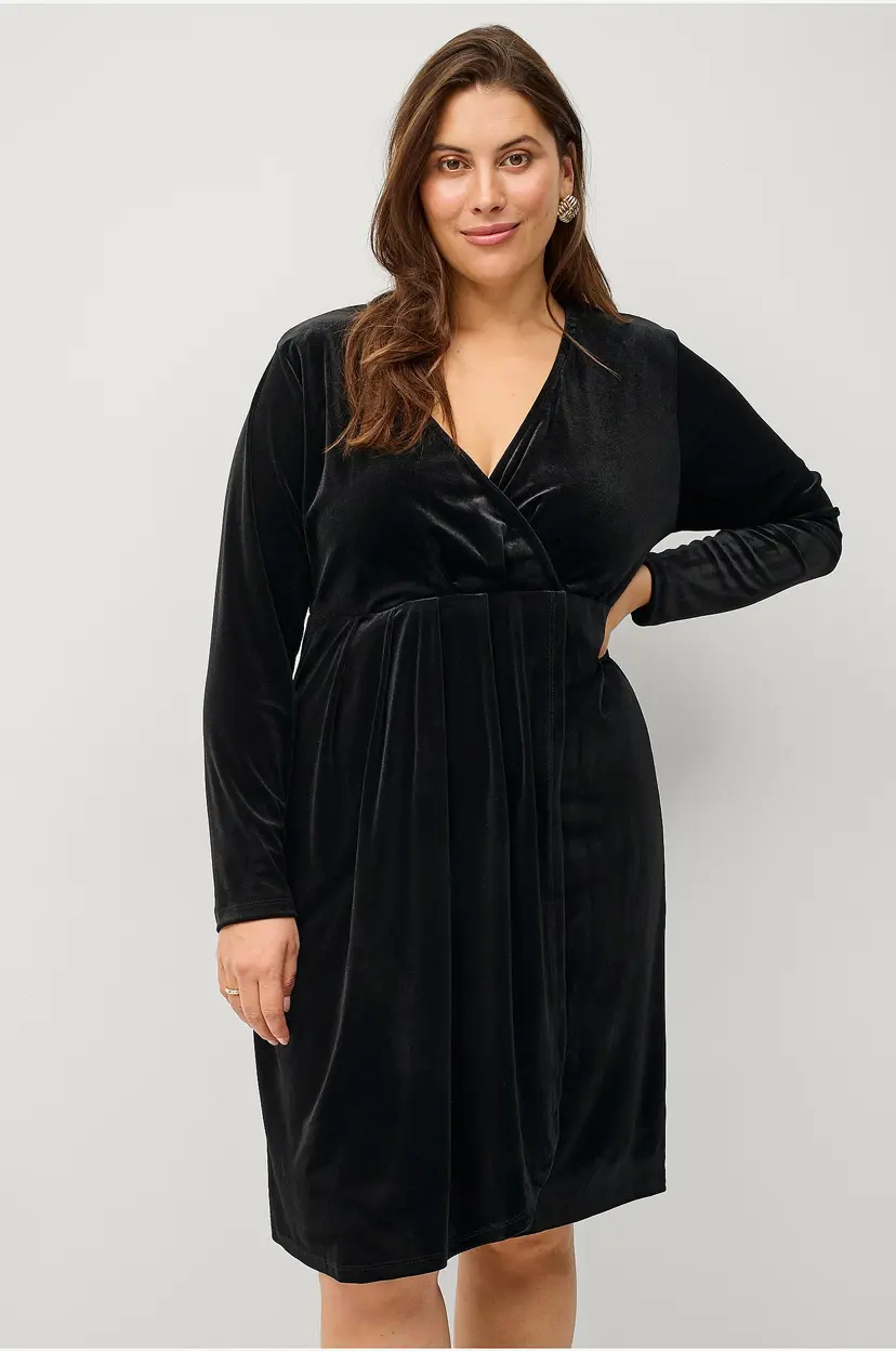 Ellos Plus collection Kjole Linda - Svart
