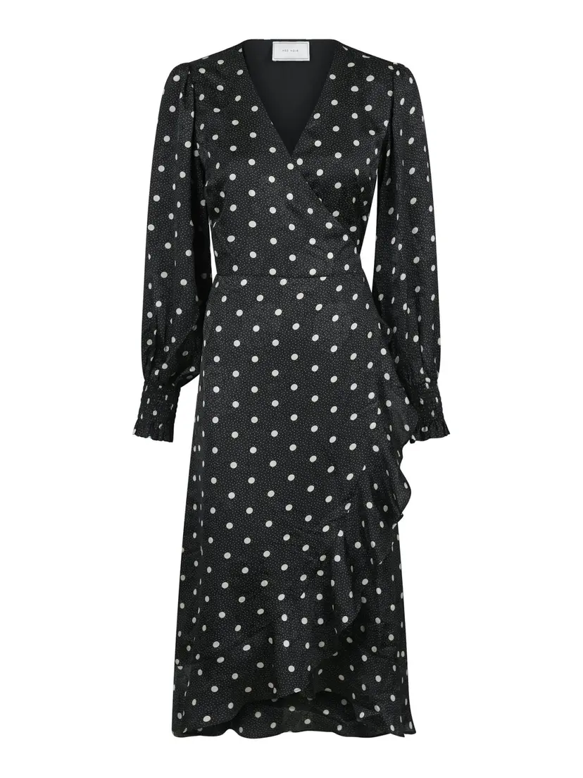 Neo Noir Eva Retro Dot Dress