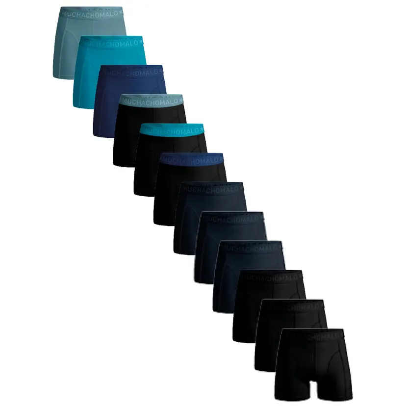 Muchachomalo Muchachomalo 1010 12-pack Boxer Solid Assorted