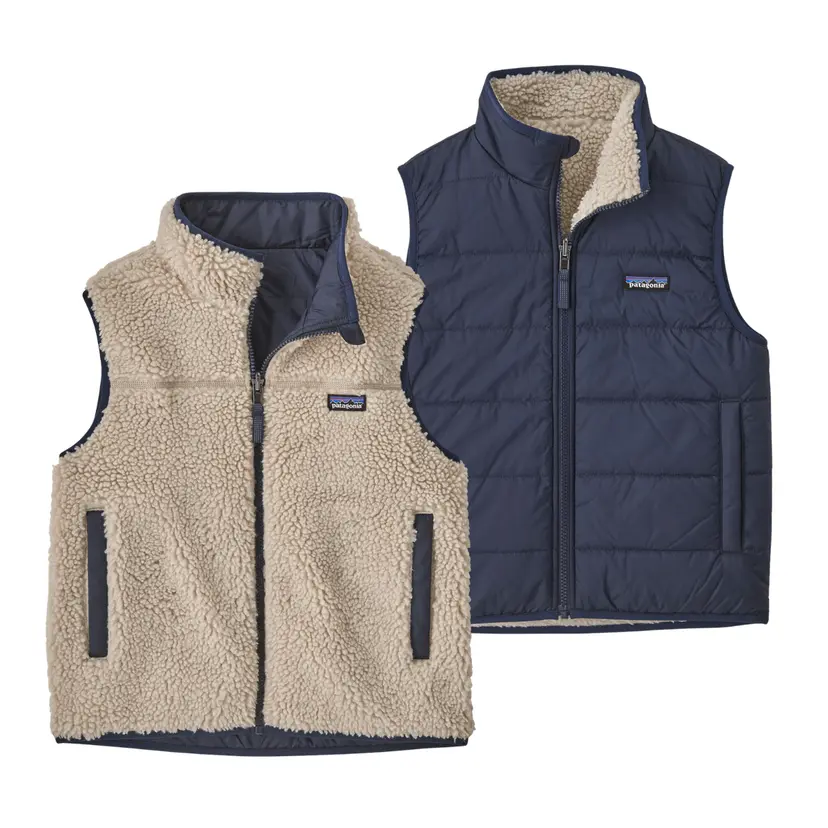 Patagonia Patagonia - Kids Reversible Ready Freddy Vest New Navy