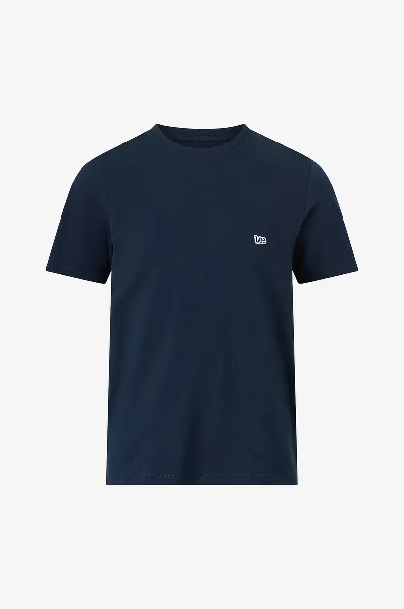 Lee T-skjorte SS Patch Logo Tee - Blå