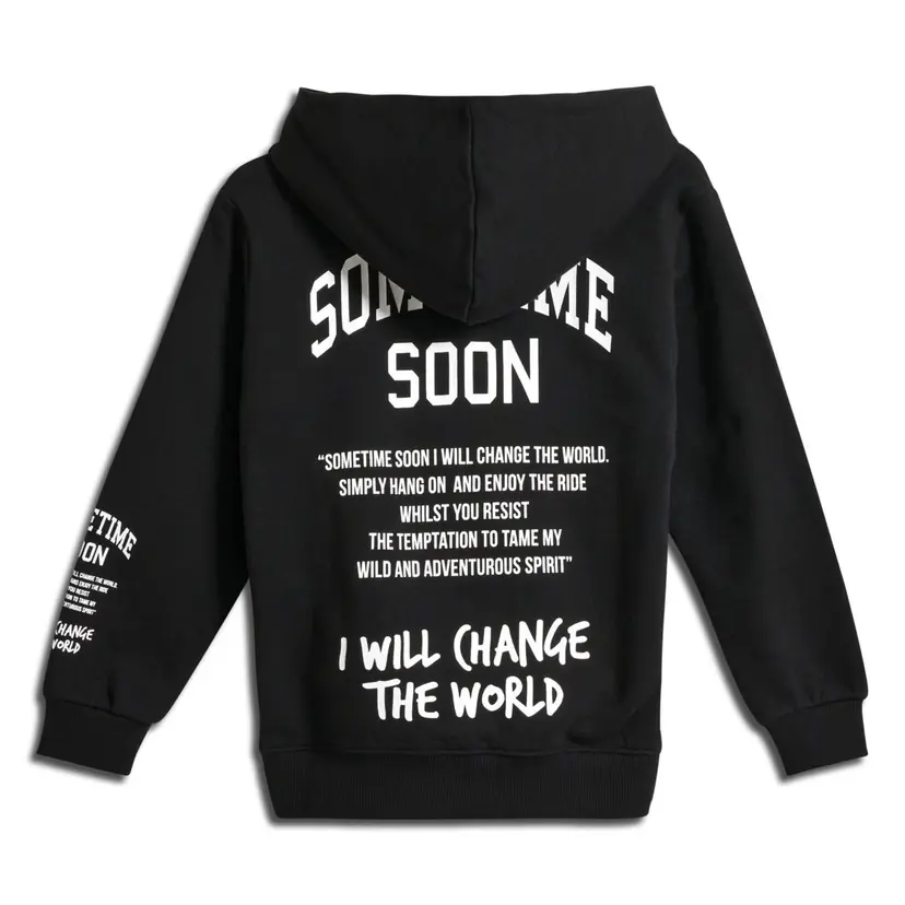 Sometime Soon Sometime Soon Dimas Hoodie Black (128 / 8 år)