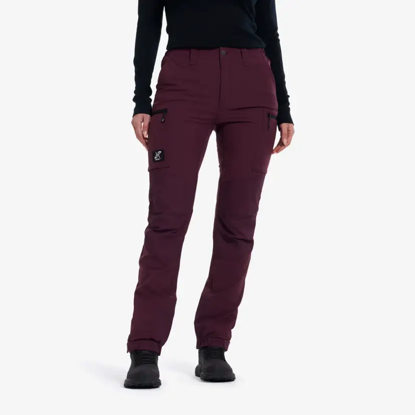 RevolutionRace Nordwand Stretch High-waist Pants Dame Winetasting