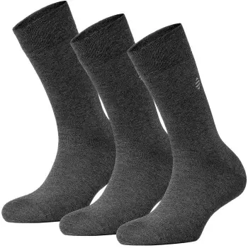 Panos Emporio Panos Emporio Strømper 3P Daniel Bamboo Sock Antracit Str 40/46 Herre