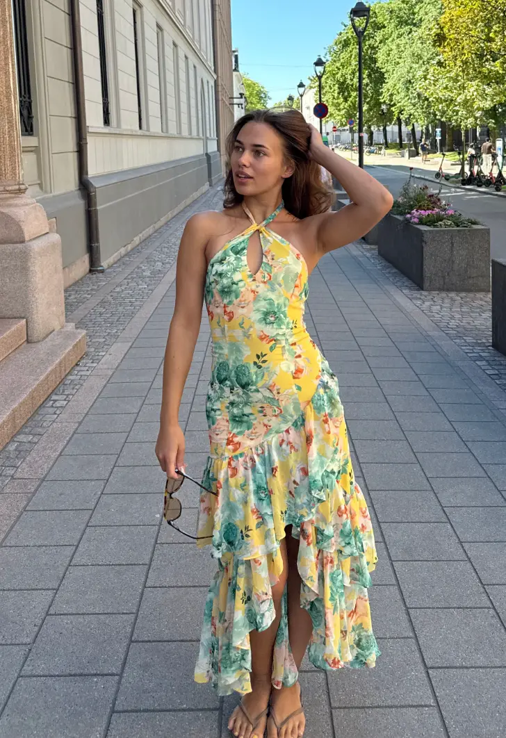 ASTR The Label Bethina Midi Dress