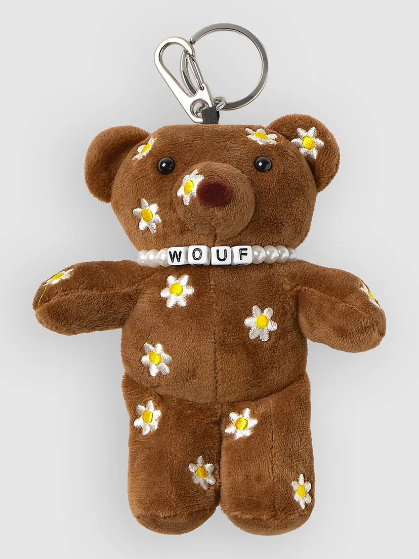 Wouf WOUF Choco Bear Bag Charm brun