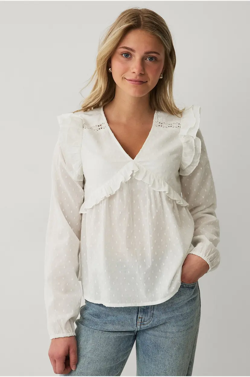 Ellos Collection Bluse - Hvit