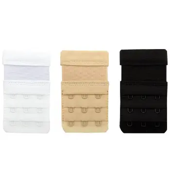 Magic Magic 3P Bra Extender 3 Hooks 5,7 cm Mixed One Size Dame