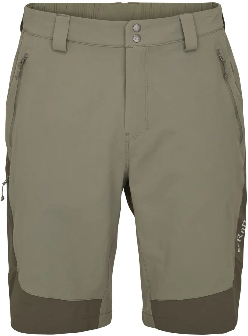 Rab Rab M's Torque Mountain Shorts 10" Light Khaki/Army
