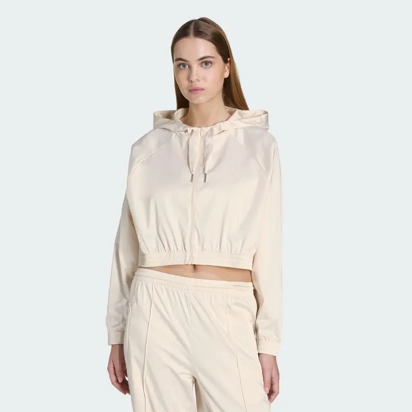 Adidas PEARL CROPPED ZIP HETTEGENSER