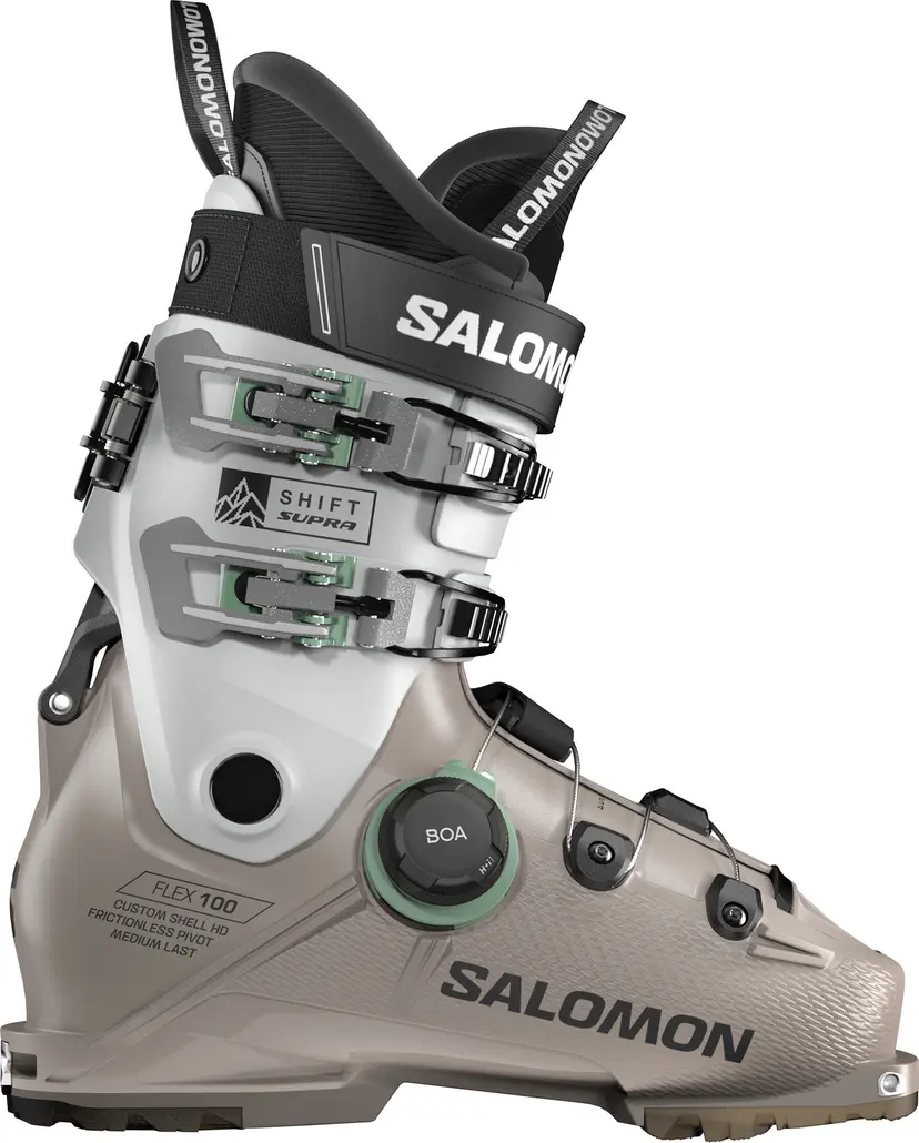 Salomon Salomon Men's Shift Supra Boa 100 GripWalk Roasted Cashew/Cool Gray 5/Shale Green
