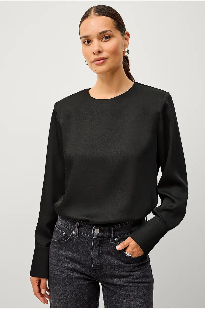 Ellos Collection Bluse Emelie - Svart