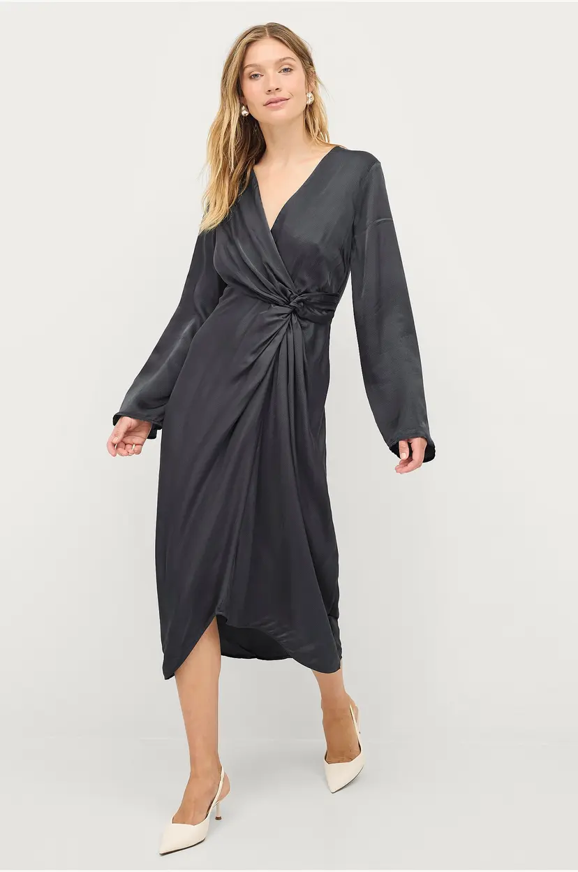 Second Female Maxikjole Noma Dress - Grå