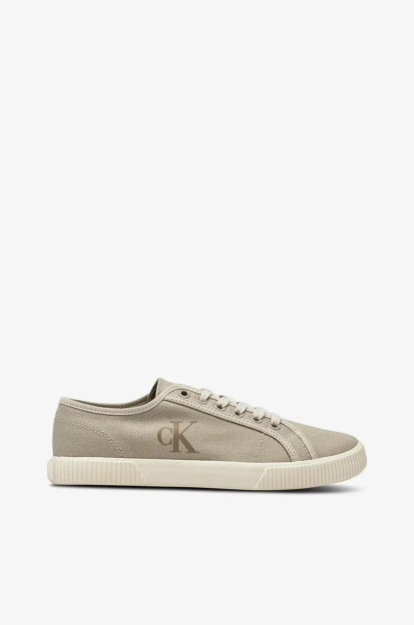Calvin Klein Joggesko Ess Vulc Low CV MG WN - Beige