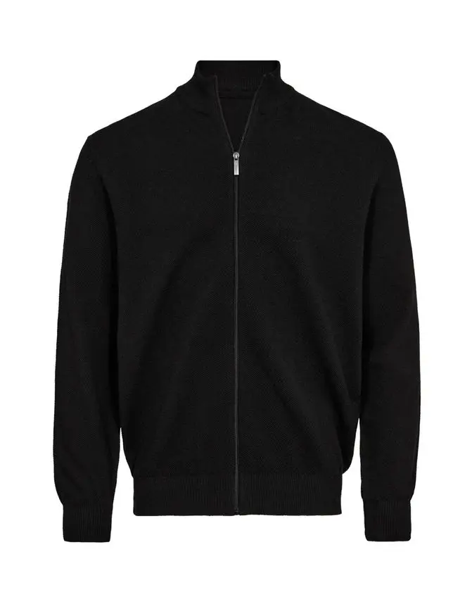 Black Blue Reg fit cardigan
