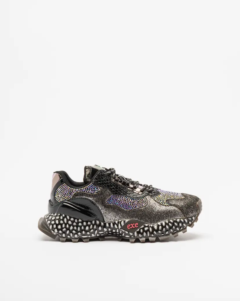 Exé Exé 928-12 Black Sneakers