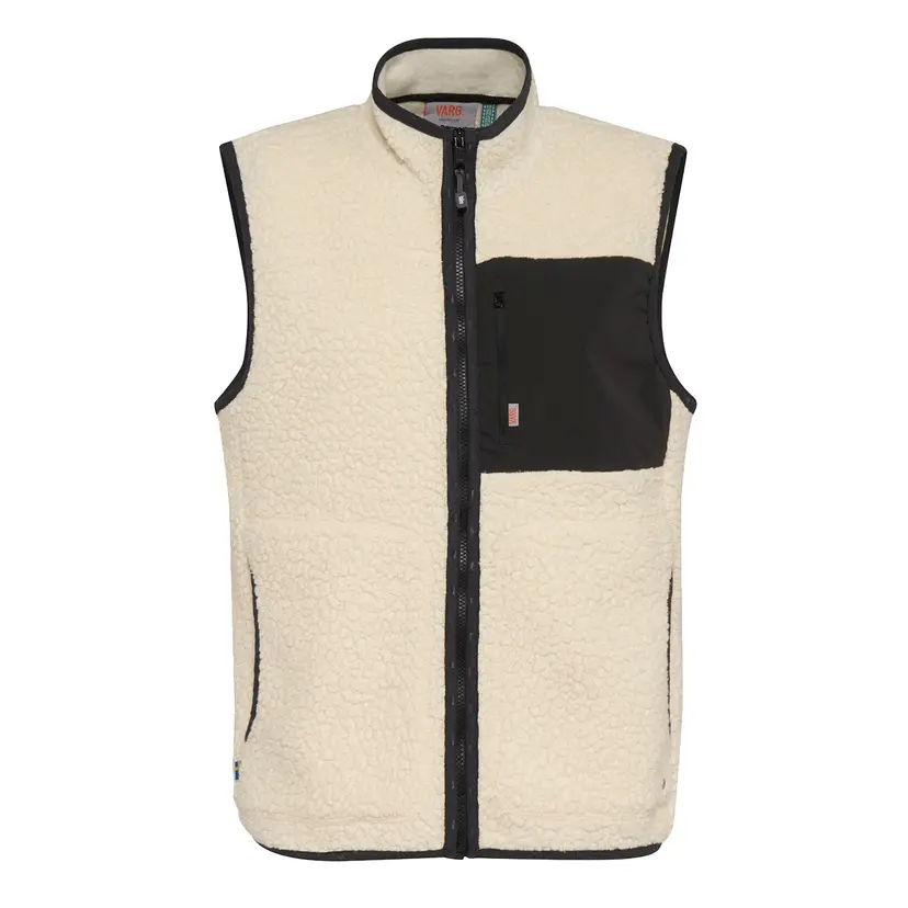 Varg Varg Men's Vargön Wool Vest Off White