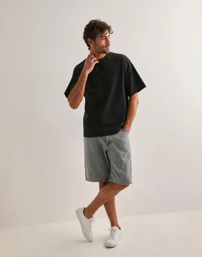Jack & Jones Jack & Jones Jjialex Jjoriginal Shorts Sbd 300 S Jeansshorts Grå