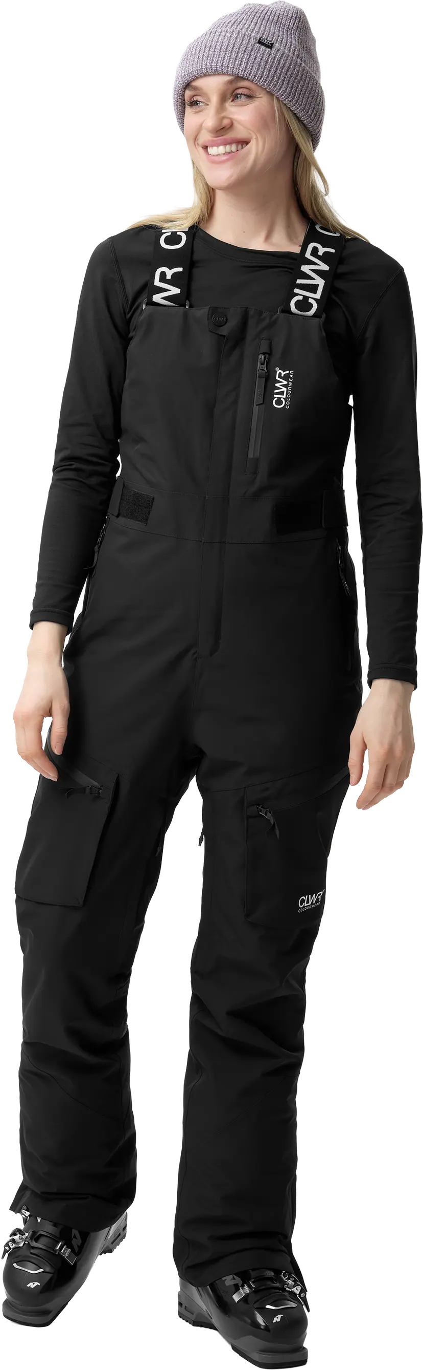 ColourWear ColourWear Women´s Polar Bib Pants Black