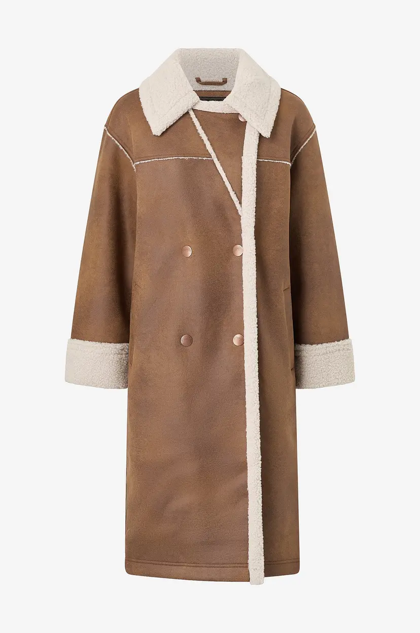 Wrangler Kåpe Wrange Coat - Brun