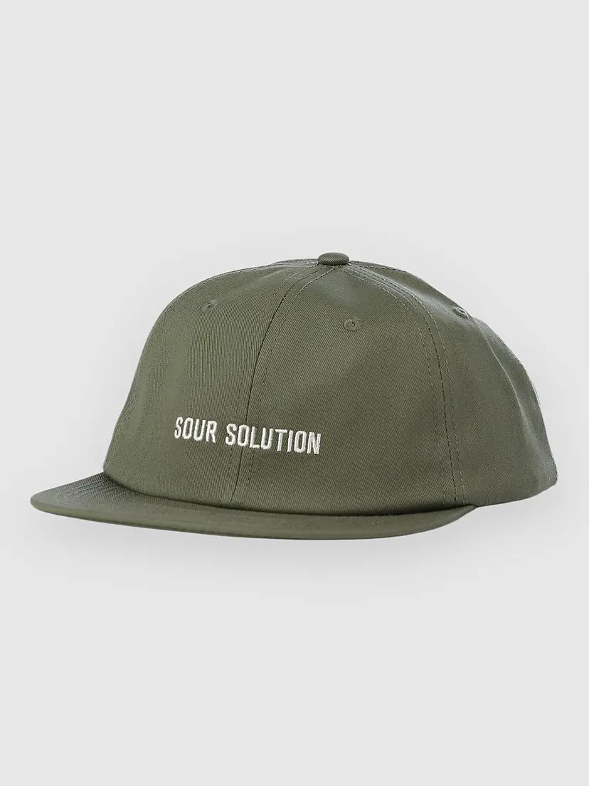 Sour Solution Sour Solution Solution Snapback Caps grønn