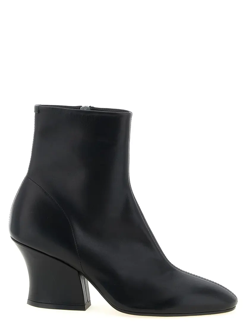 Jil Sander Jil Sander Cowboy/biker støvler – Svart