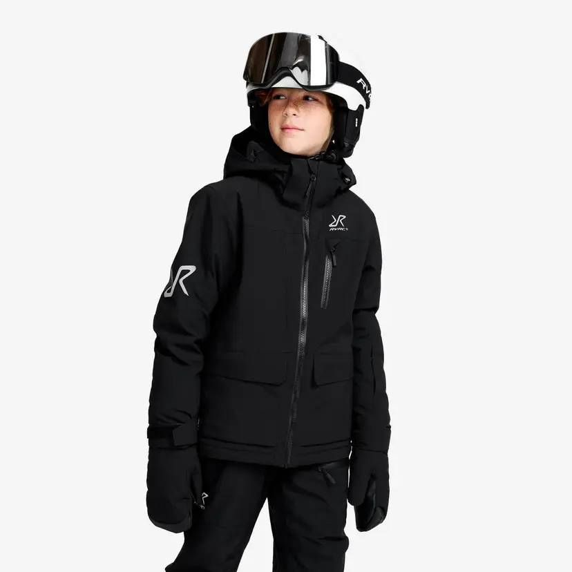 RevolutionRace AccXel Insulated 2L Ski Jacket Teens Black