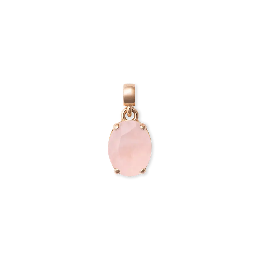 Daniel Wellington Rose Gold Charm Quartz Oval | DW