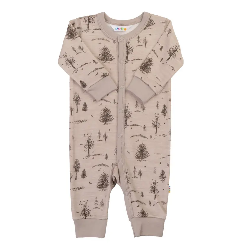 Joha Heldrakt i ull/bambus «Forest» Beige