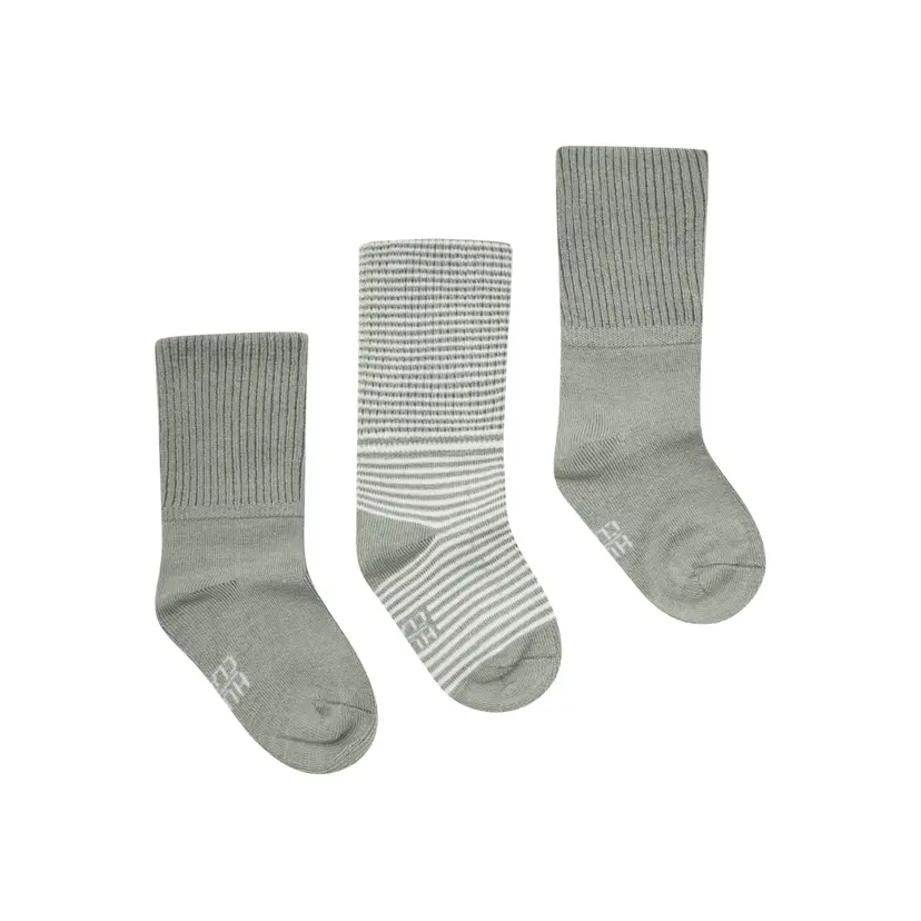 Hust and Claire Hust and Claire - Sokker Bambus Fosu 3-pack Seagrass