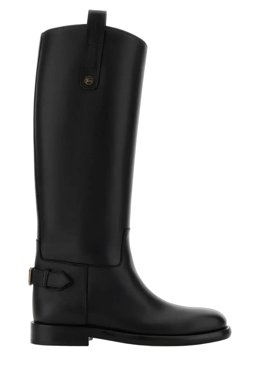 Burberry Burberry Gummistøvler – Svart