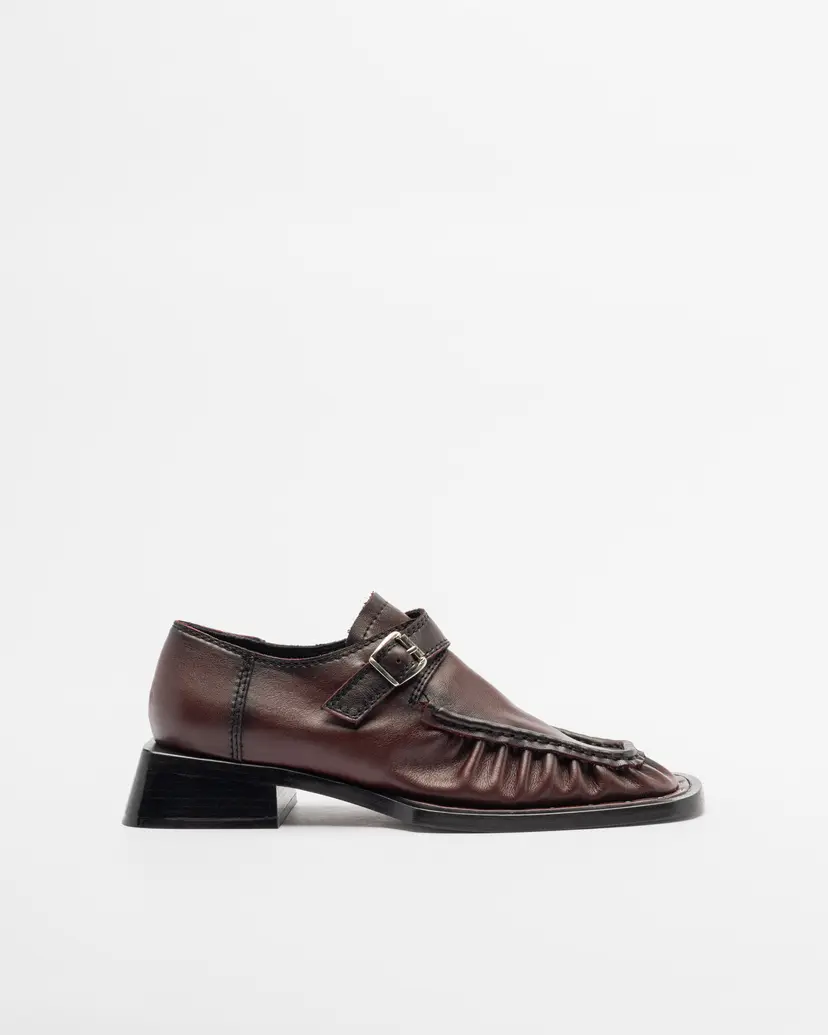 Miista Miista TIANA Burgundy Shoes