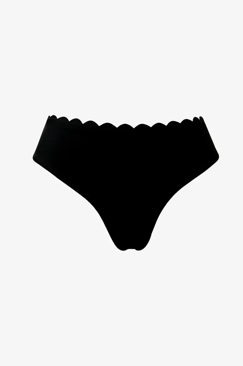 KAANDA Beach life Bikinitruser Venus Mid Rise Bottom - Svart