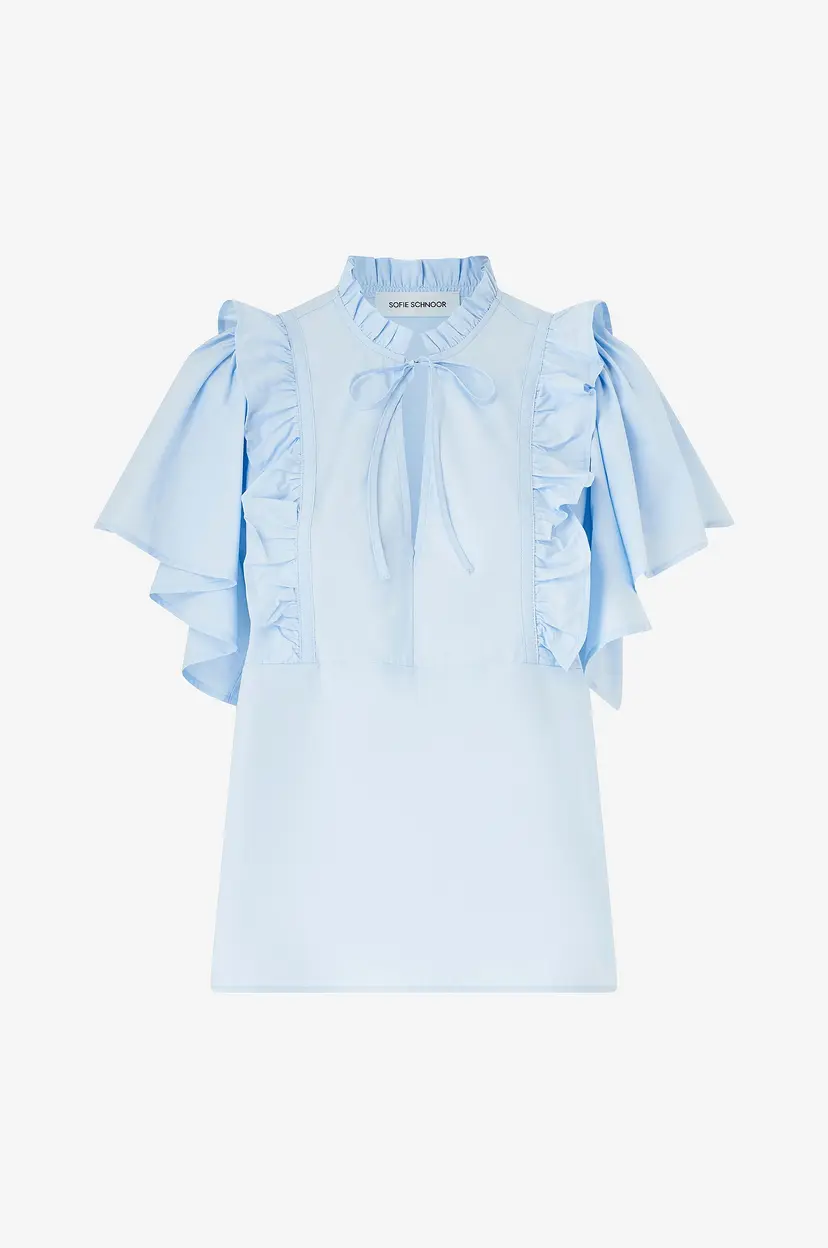 Sofie Schnoor Bluse MerlySW Blouse - Blå
