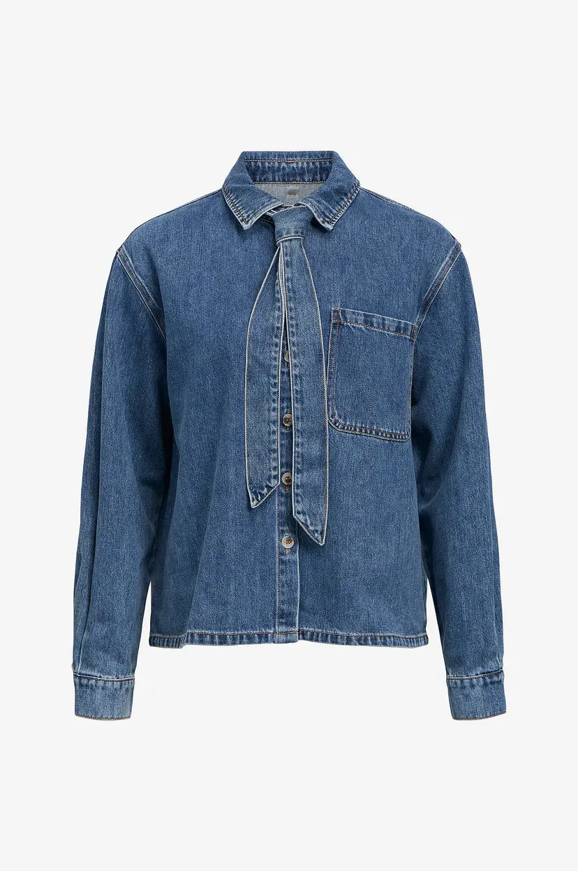 Object Collectors Item Skjorte Objrosie L/S Re Shirt - Blå