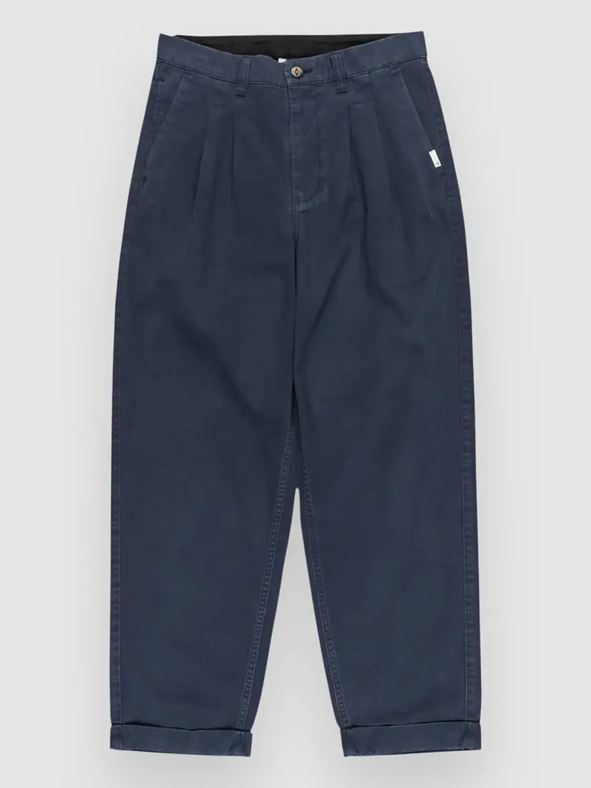 Element Element Big Pleated Chino Bukse blå