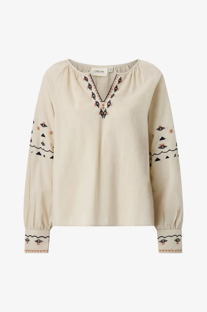 Cream Bluse crAgate - Beige