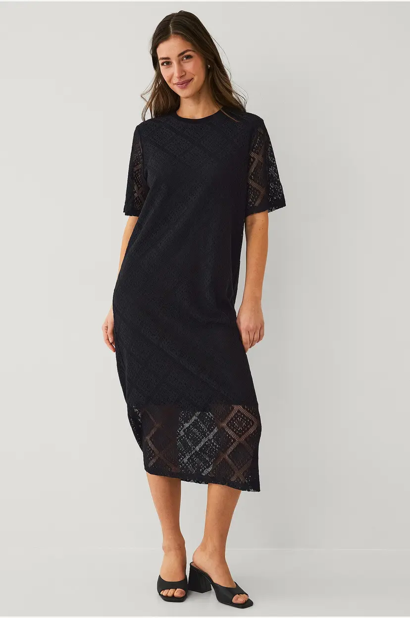 Saint Tropez Blondekjole JacobinaSZ Dress - Svart