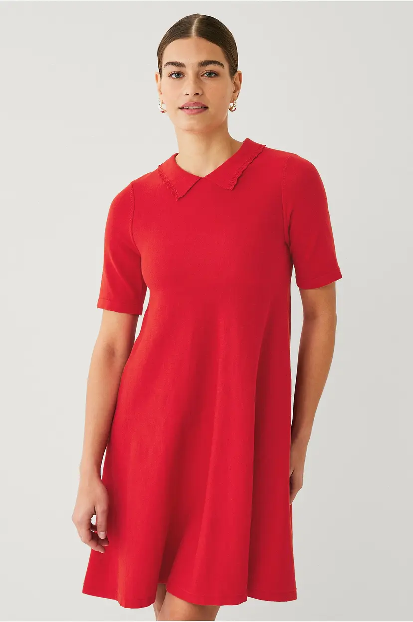 Jumperfabriken Elisa Dress - Rød