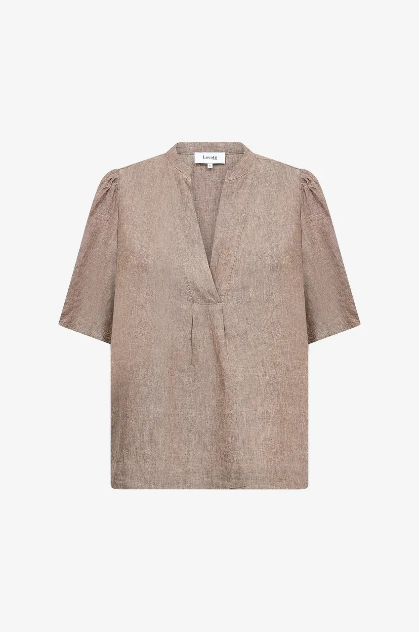 Levete Room Bluse Lr-Naja 32 - Brun