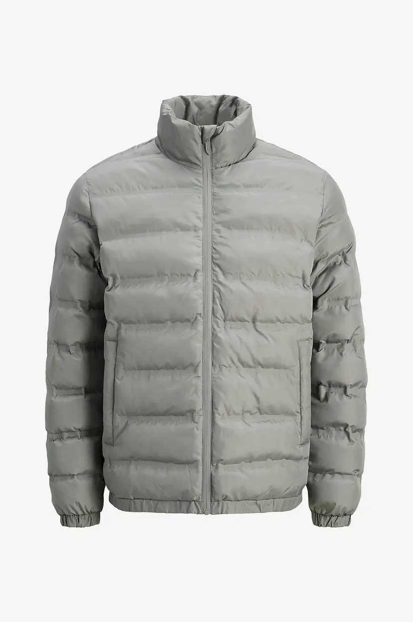 Jack & Jones Pufferjakke jcoFusion Heat Quilted Puffer Jacke - Grå