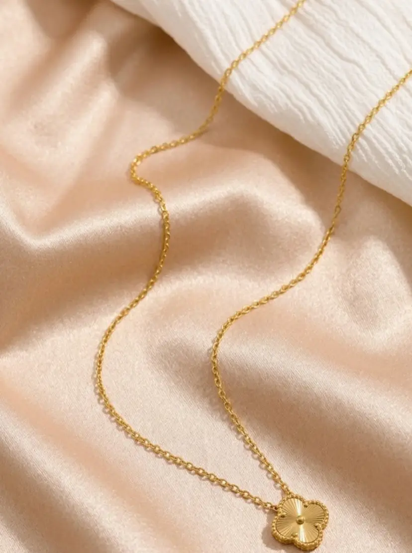 Aiyanna Gabby Clover Necklace