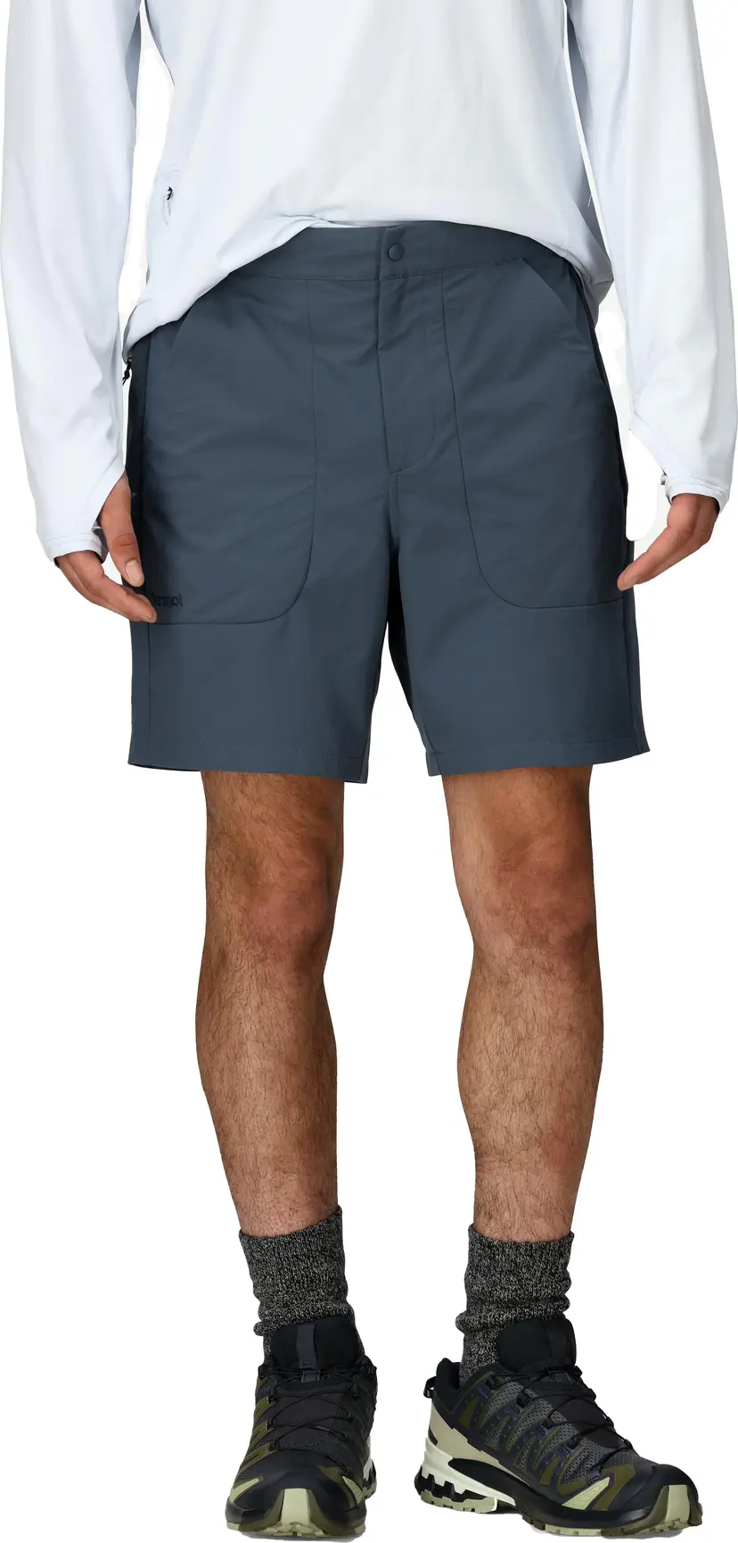 Marmot Marmot Men's Airexchange Upf 40 Short 7"  Thunderhead