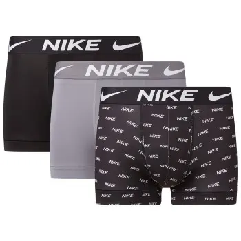 Nike Nike 3P Everyday Essentials Micro Trunks Grå/Svart nylon Small Herre