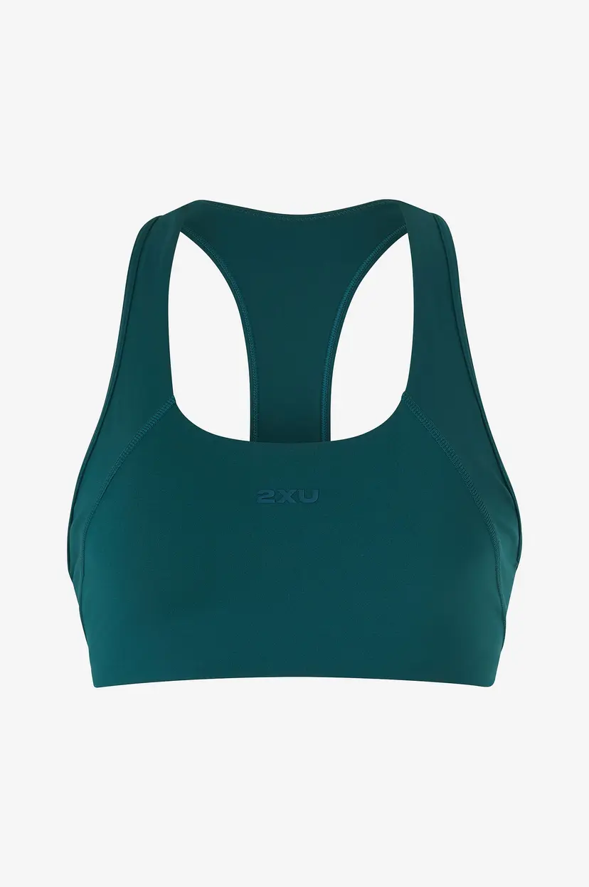 2XU Sports-BH Form Racerback Medium Impact Bra - Grønn